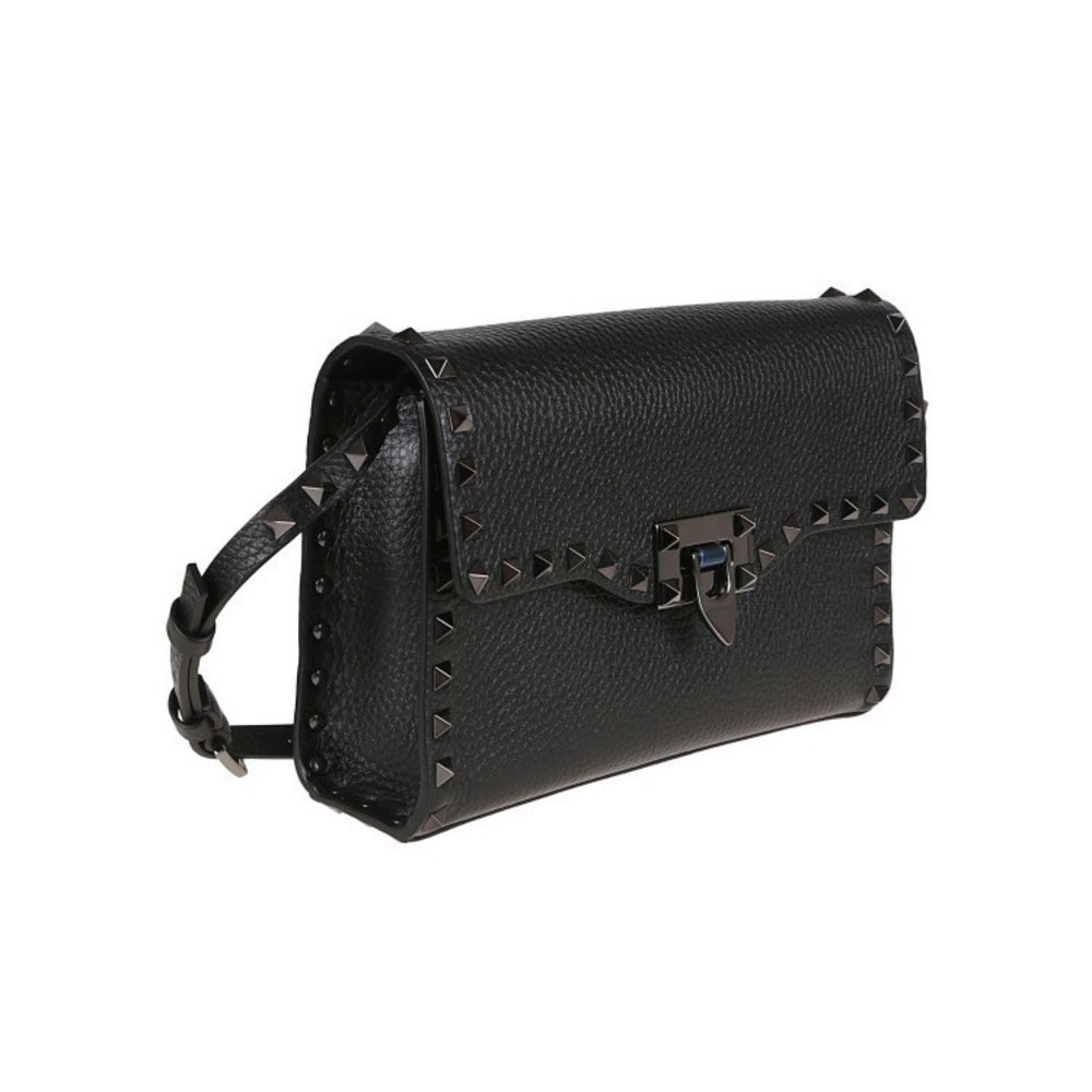Valentino Black Grained Calfskin Small Bag - NWT - Picture 3 of 3